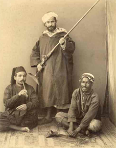 Groupe de maures, Tanger