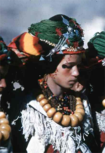 Femme portant des bijoux, Ait Atta