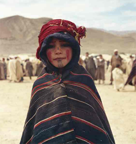 Jeune fille paysanne, sud du Maroc 1969-1971